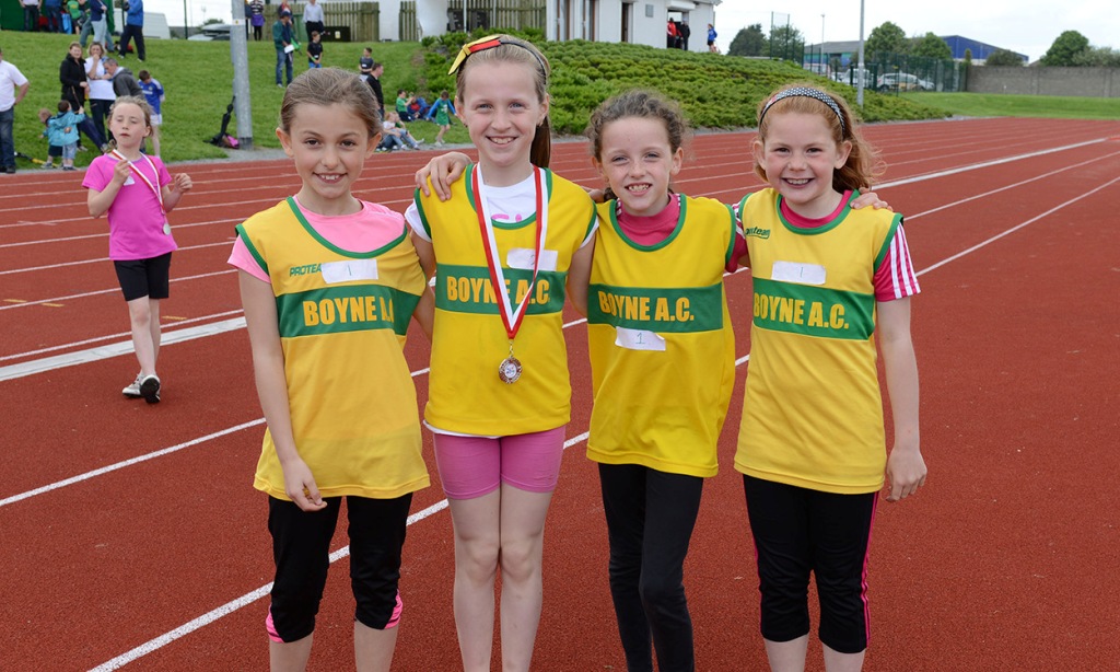 Athletes at County Athletics Finals (Drogheda, June 2014)